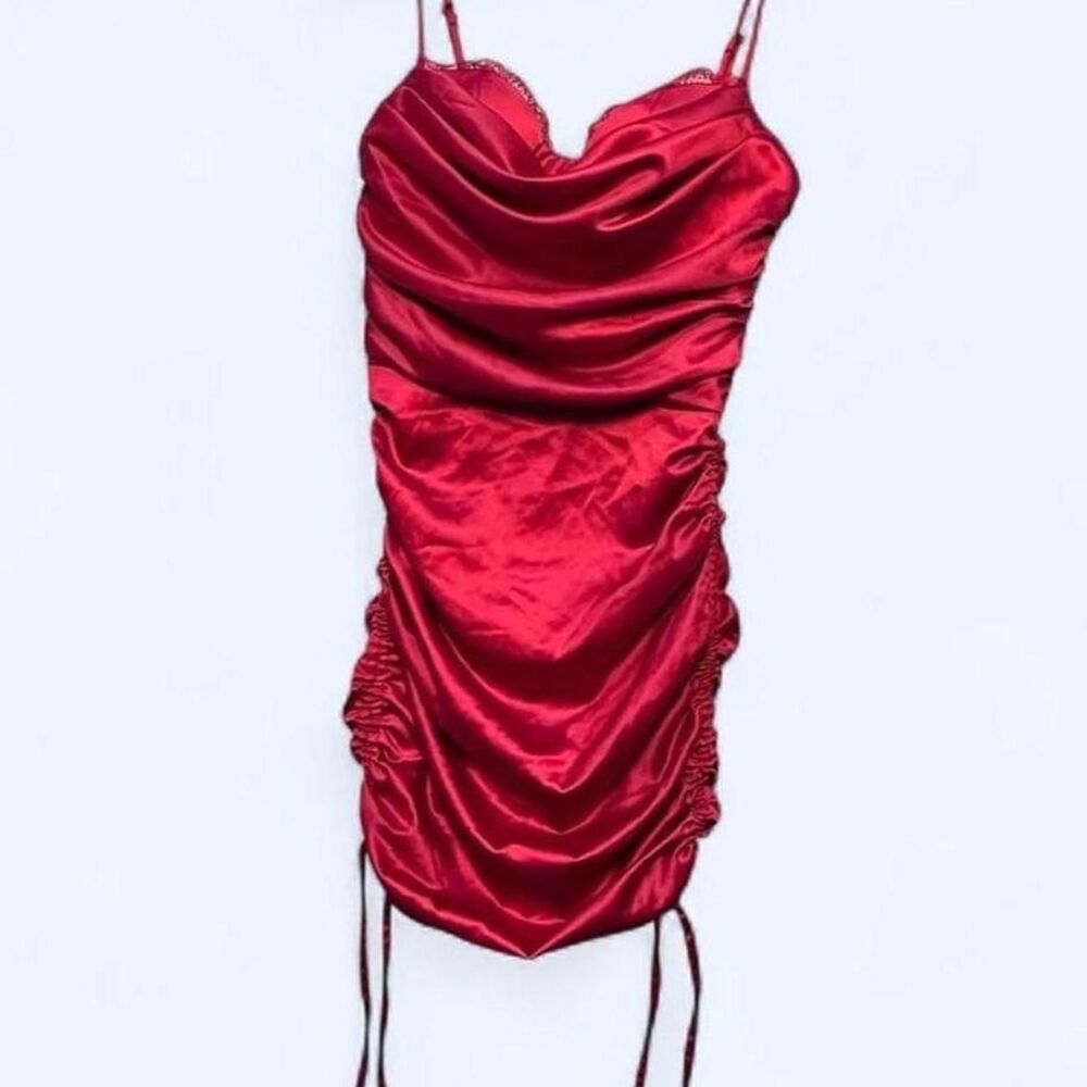 Oh-polly Women's Red Going-out-dresses